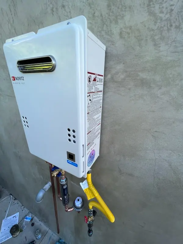 Tankless water heater installation for Voluntown homes